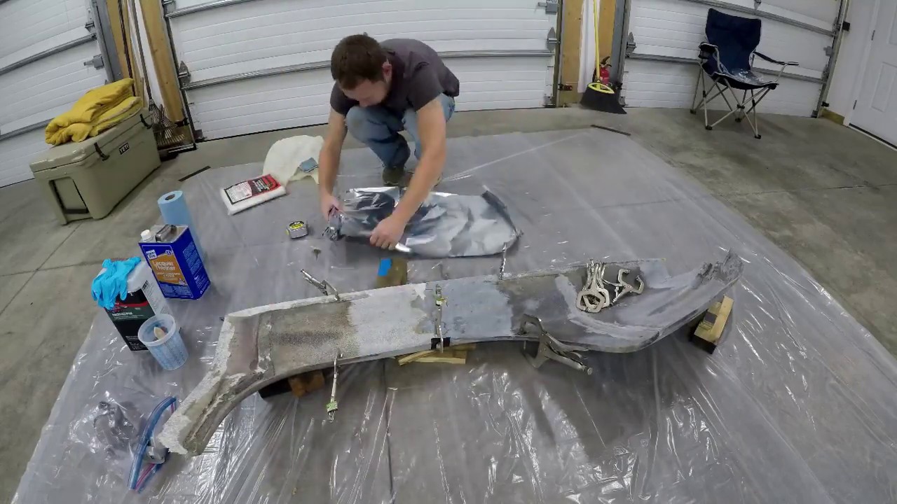 Fiberglass Corvette Fender Repair