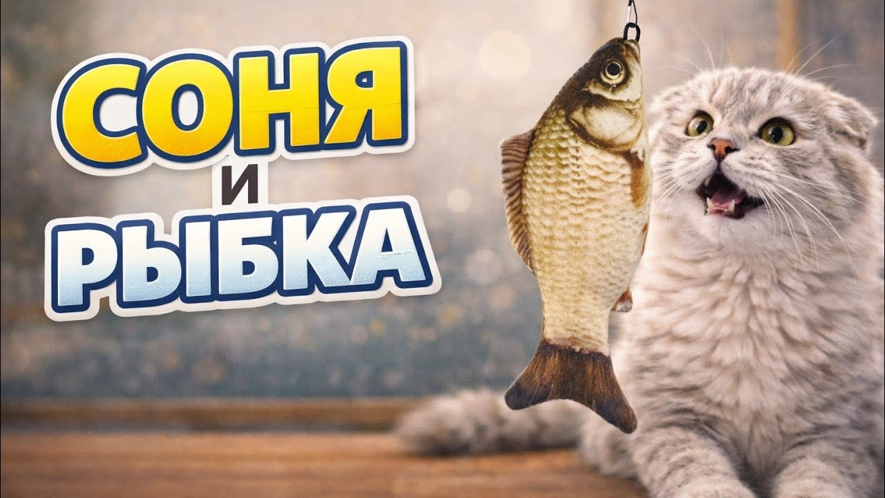 Соня и рыбка 😊