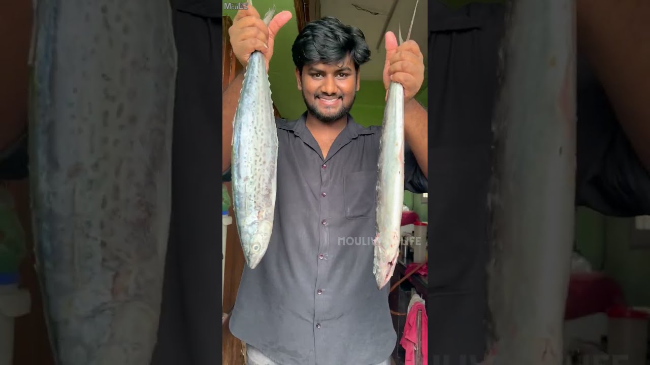 Full Vanjaram Fish Fry 😋❤️ అరిటాకు లో చేపల Fry అదిరింది 😍 MouLiving Life ❤️