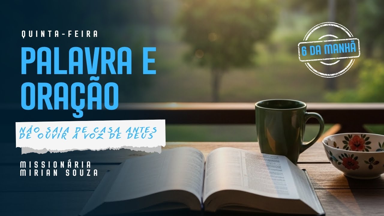 Receba essa palavra/ Escute o que Deus manda te dizer 🔥
