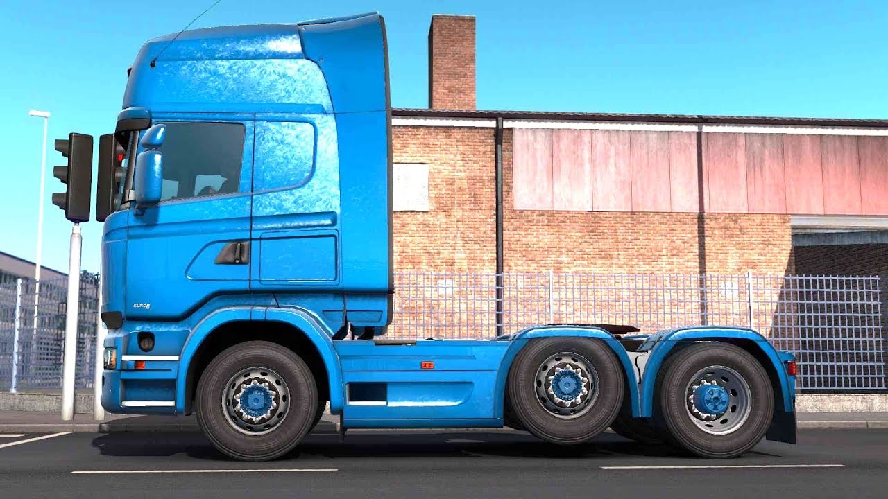 ETS 2 - Scania R490 Transporting 28 Tones Nuts