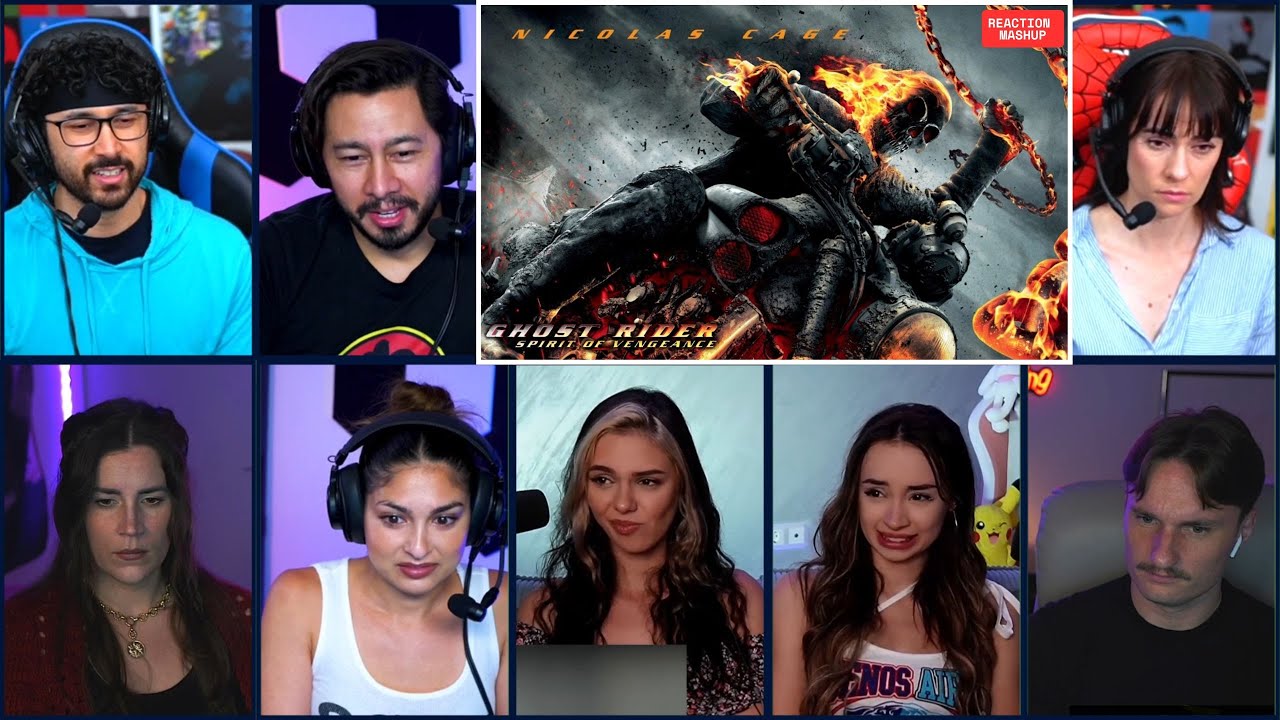 [FULL] GHOST RIDER: SPIRIT OF VENGEANCE (2011) REACTION MASHUP