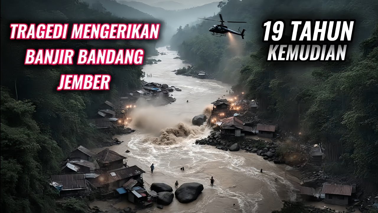 SEMUA RUMAH HILANG TERBAWA ARUS BANJIR | KINI WARGA TINGGAL DIKAMPUNG BARU