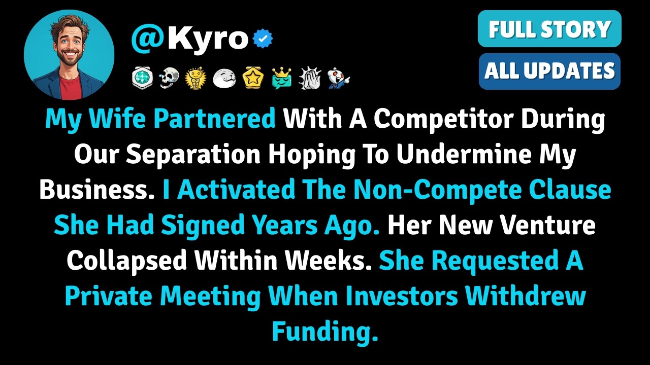 My Wife Partnered With A Competitor During Our Separation Hoping To Undermine My Business. I Activat