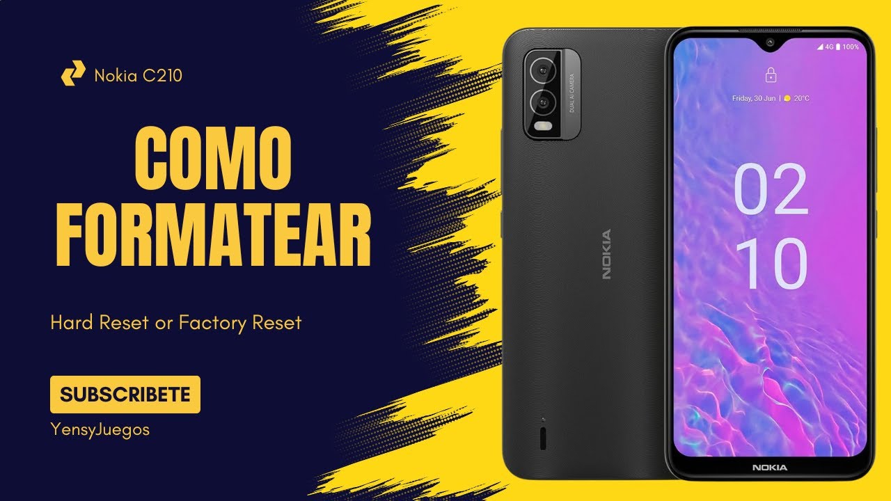 Como Formatear Nokia C210