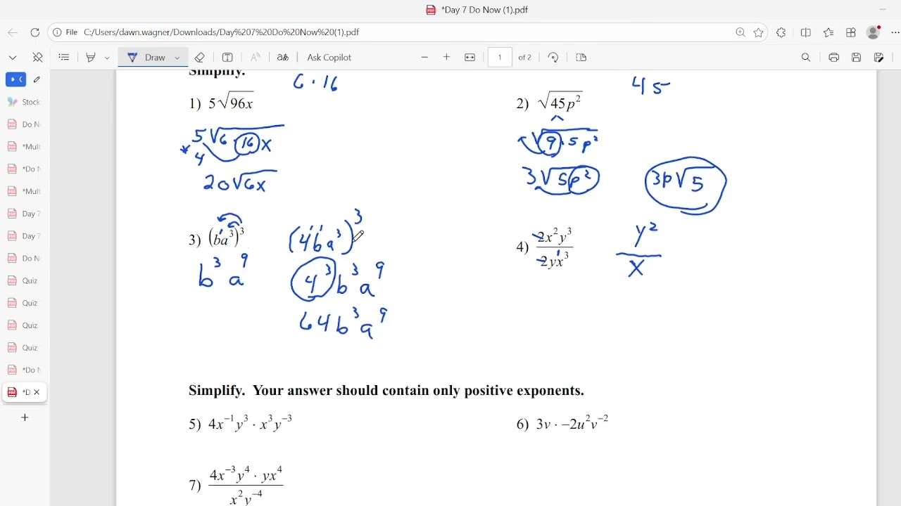 Dividing polynomials and GCF