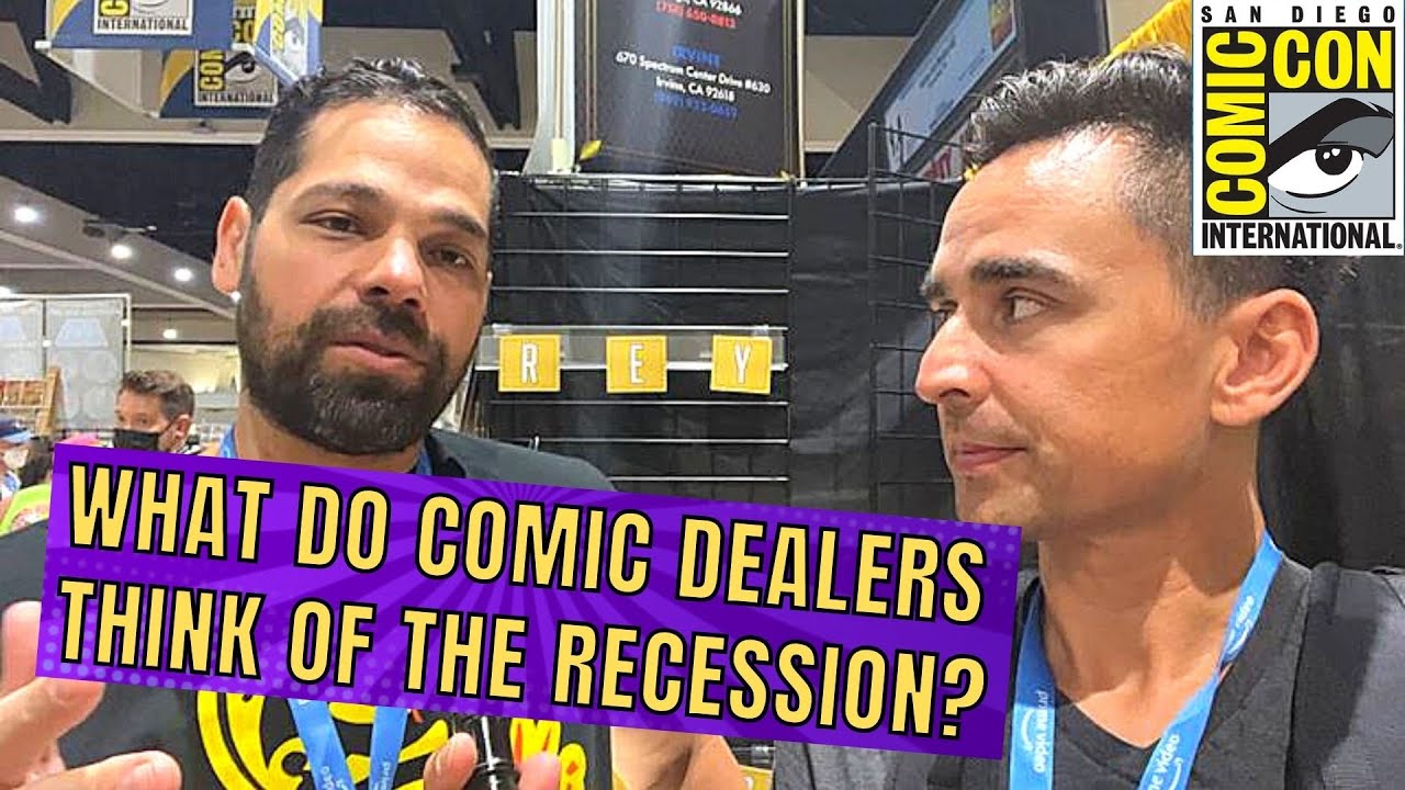 What Do COMIC BOOK Dealers Think Of The RECESSION? Discussing The 2022 Market and The Future at SDCC