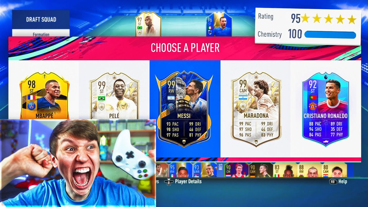 I GOT A 195 RATED FUT DRAFT!