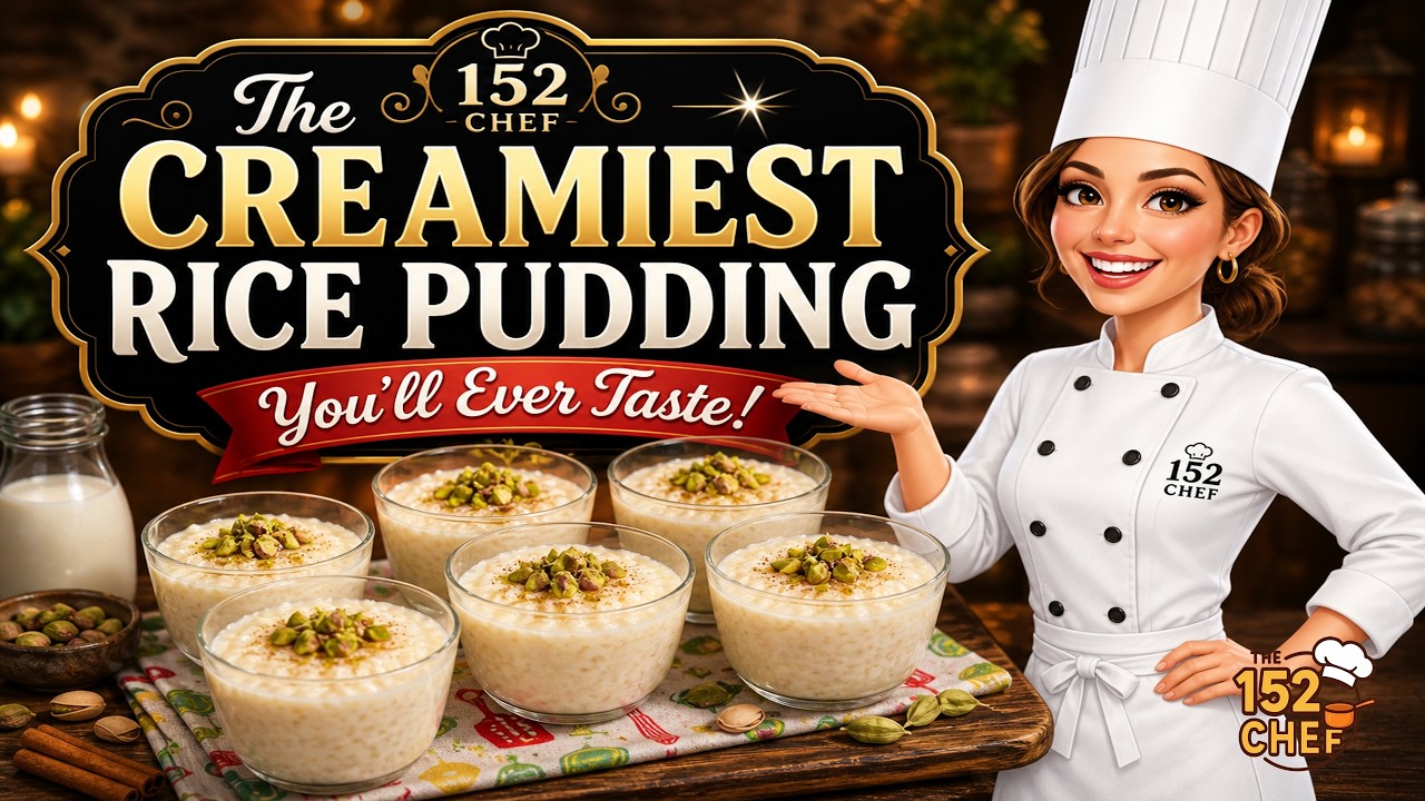 The Creamiest Rice Pudding You'll Ever Taste! 🥣✨ | The 152 Chef