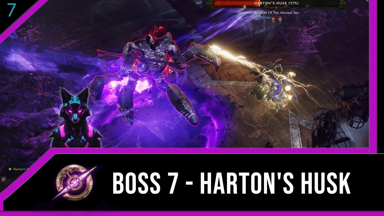 Boss 7 -  Harton's Husk | Last Epoch All End Game Bosses in 4k UW (No Commentary)