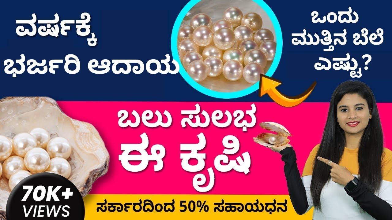 How to Grow Pearls? | ಮುತ್ತಿನ ಕೃಷಿಯಿಂದ ಲಾಭ ಮಾಡಿಕೊಳ್ಳಬಹುದೆ? | Pearls Farming In Kannada |