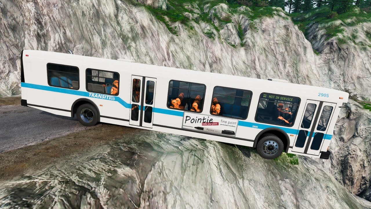 Cars vs Cliff Roads #21 | BeamNG Drive