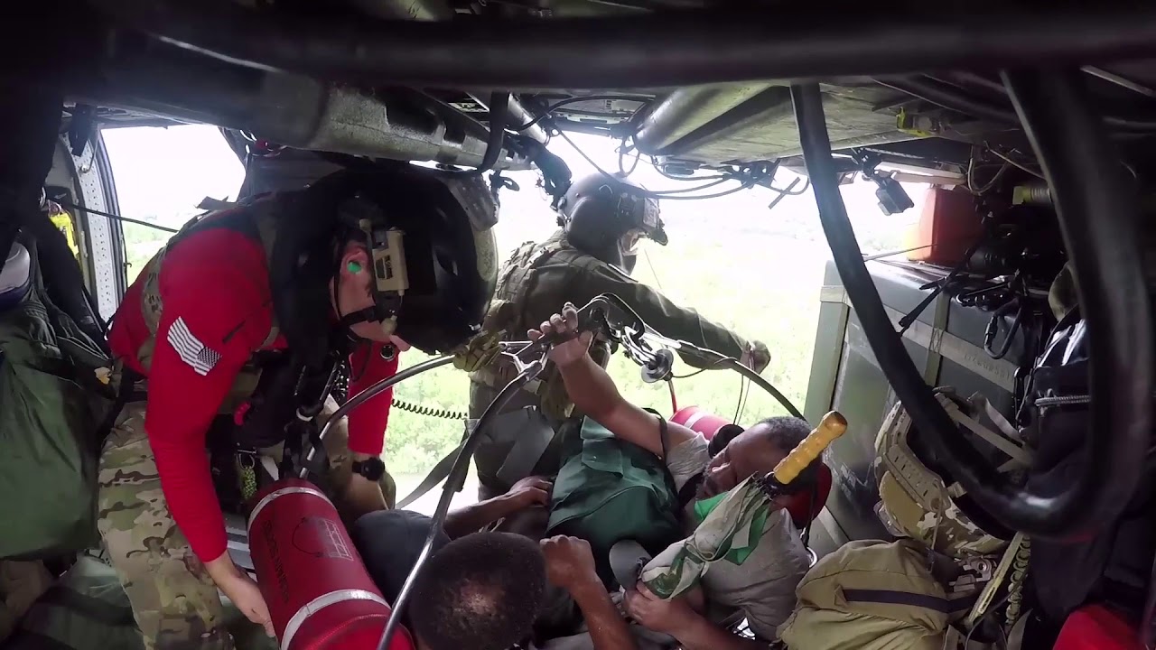 USAF SAR Hurricane Harvey relief efforts