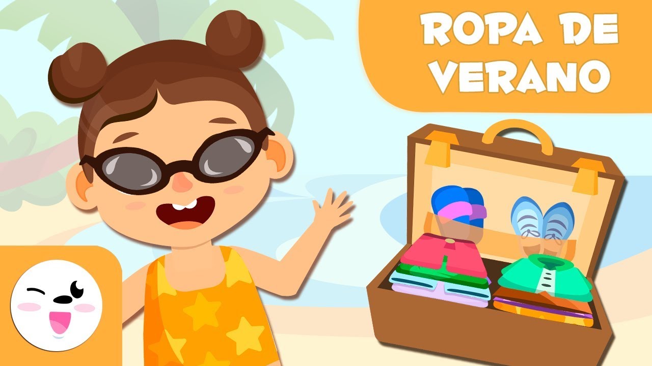 Ropa de Verano: Episodio 1 - Vocabulario en espa&ntilde;ol para ni&ntilde;os
