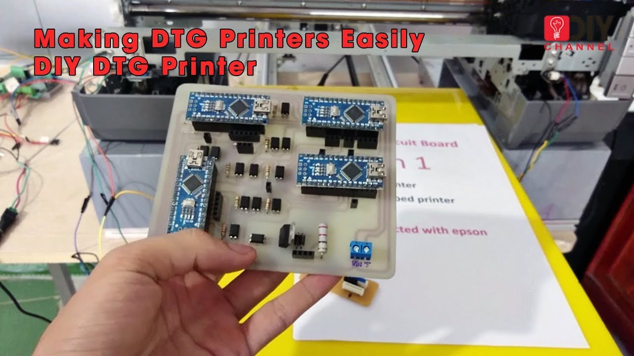 Making DTG Printers Easily | DIY DTG Printer