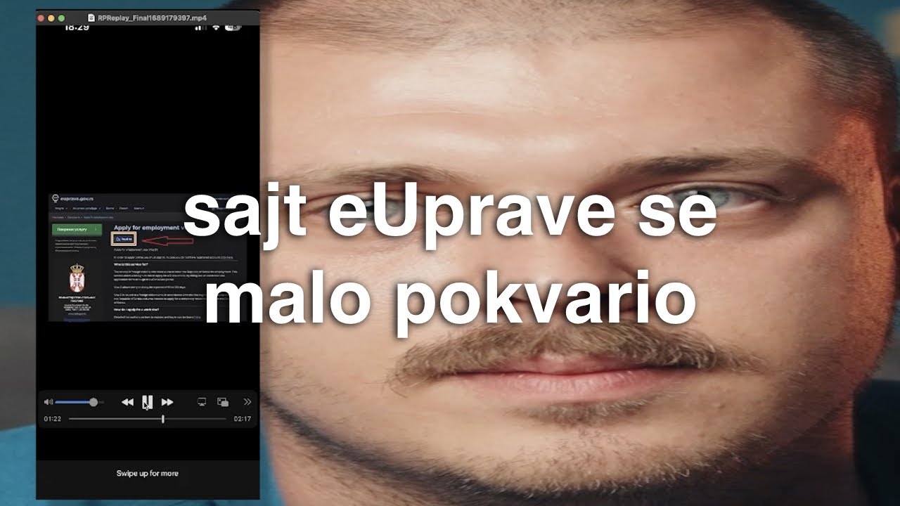 SAJT eUPRAVE SE MALO POKVARIO