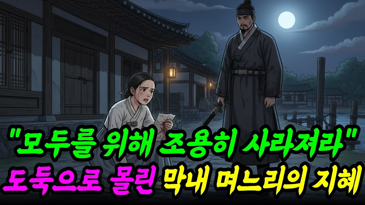 도둑으로 몰린 막내 며느리, 거지 아이의 숨겨진 정체가 판을 뒤집었다 l 솔이네 야담 전설 민담 오디오북 수면동화 옛날이야기