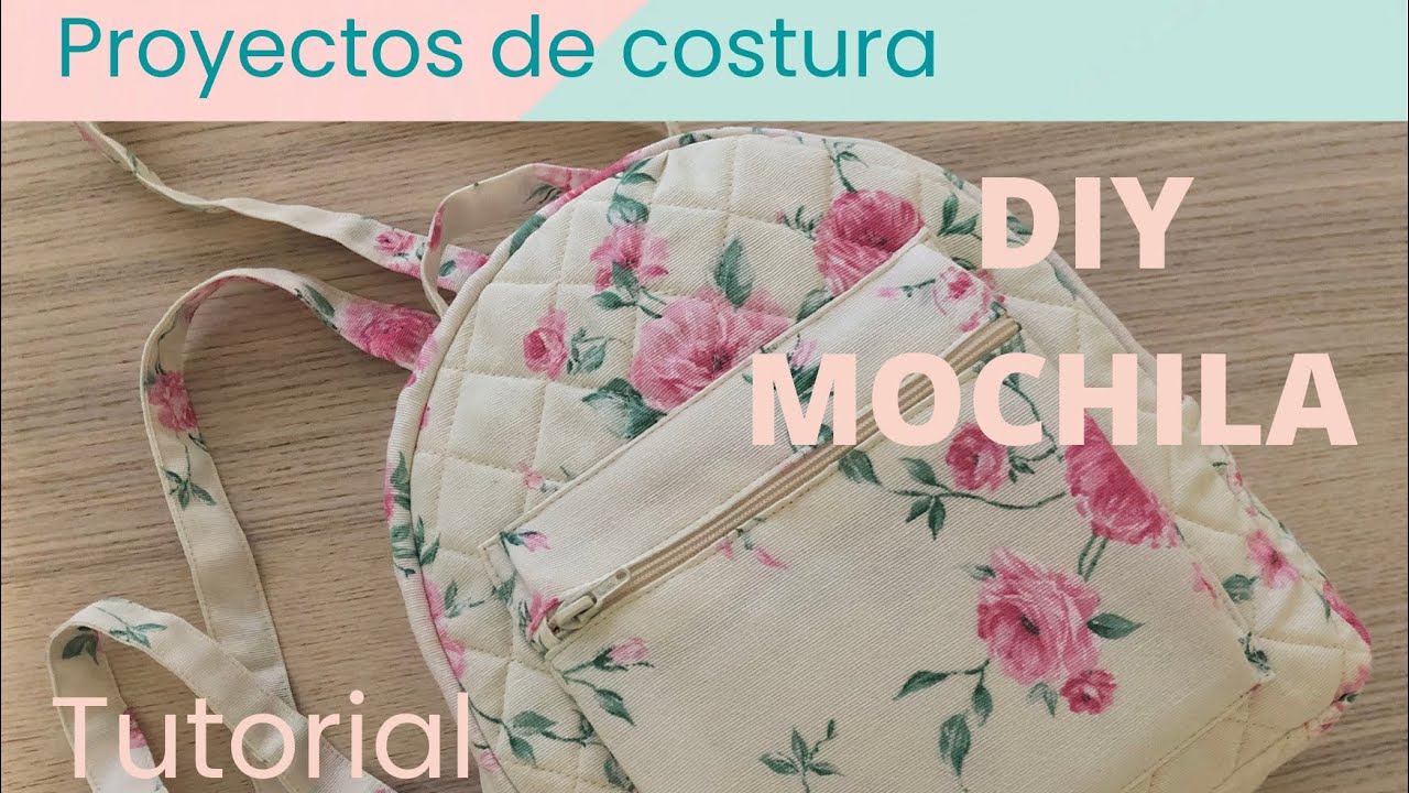 Tutorial Mochila, paso a paso #proyectosdecostura #costura