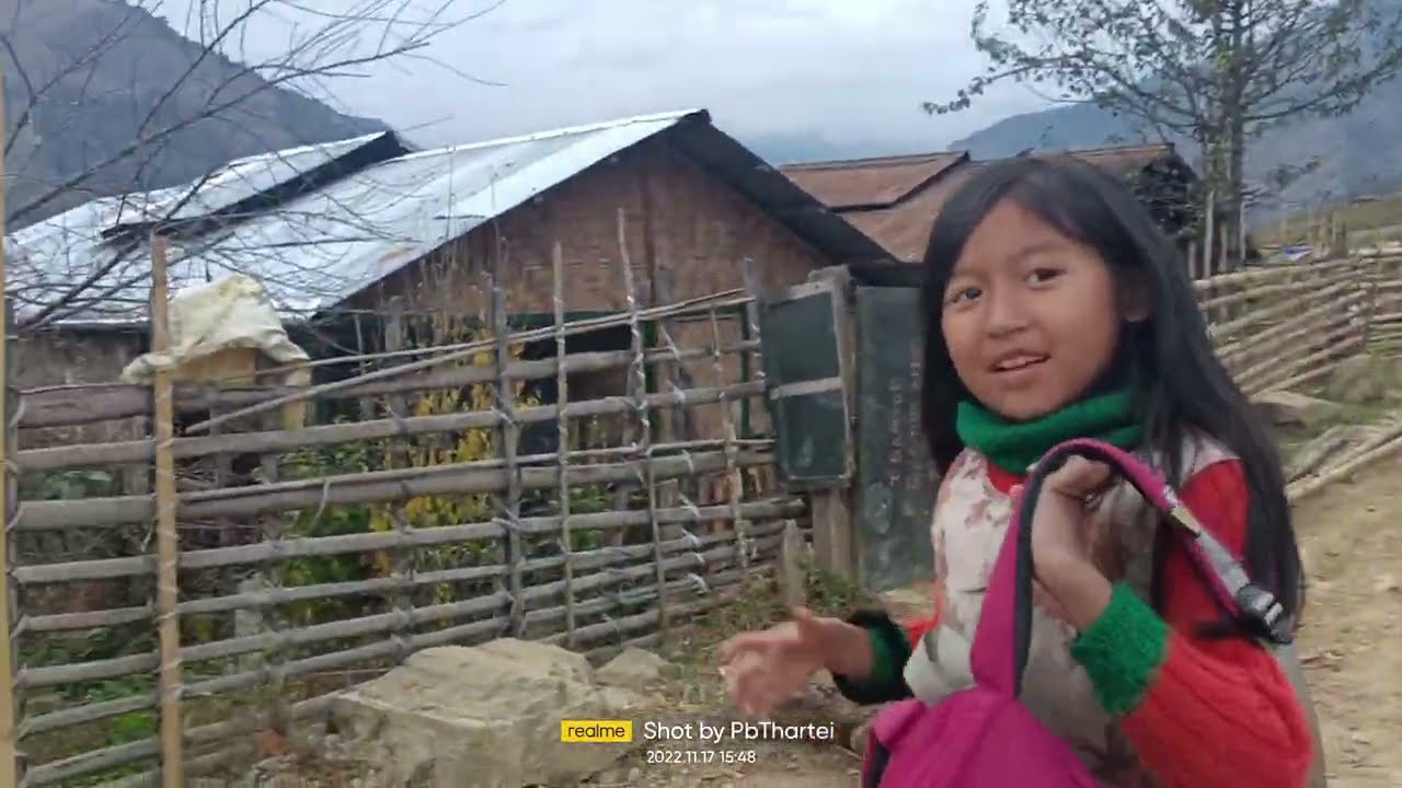 Beautiful Village Manigong, Arunachal Pradesh.