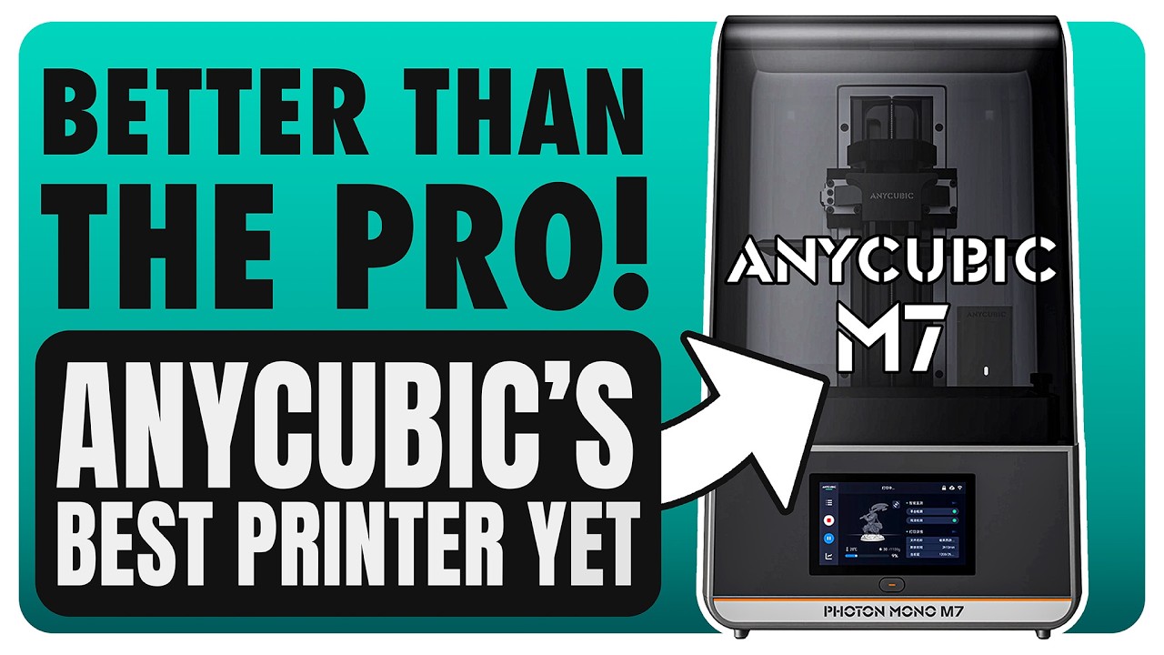 Anycubic M7 Review (NOT M7 PRO) - LESS IS MORE