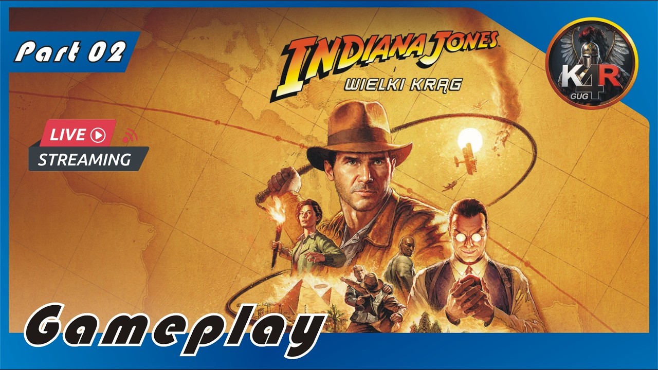 Indiana Jones i Wielki Krąg ⚜️ #02 / gameplay PL