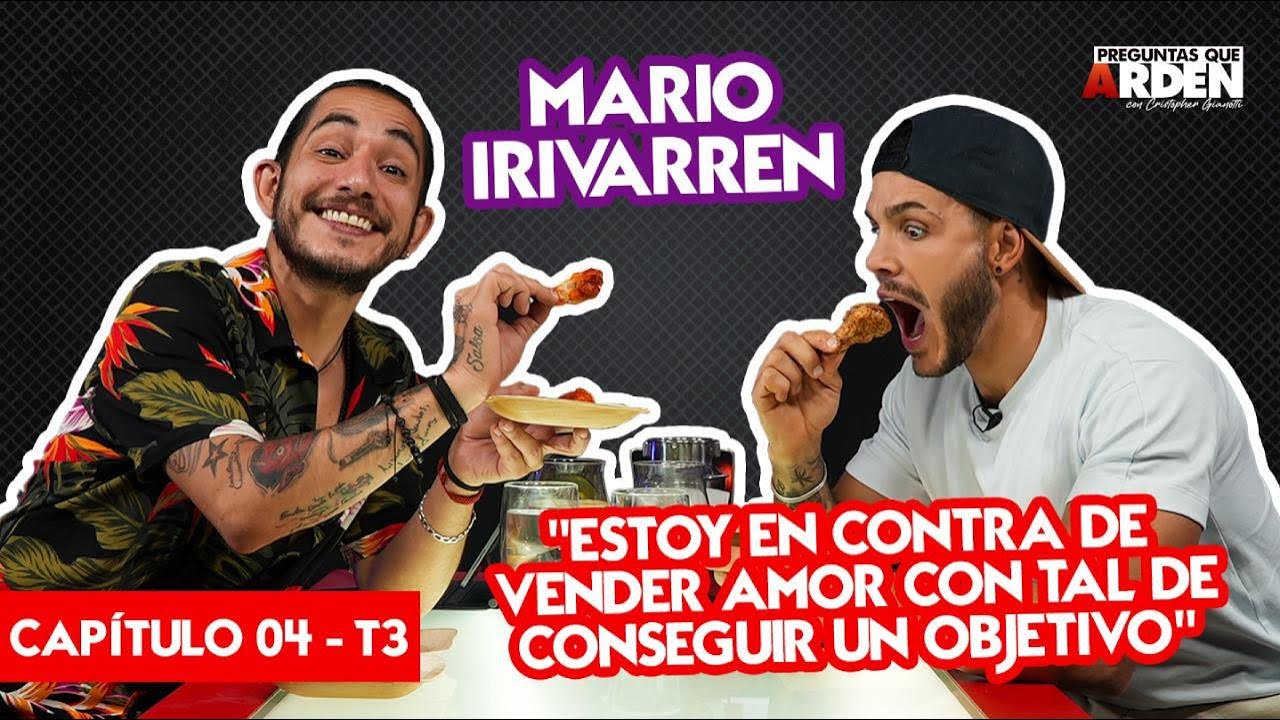 MARIO IRIVARREN: &uml;Estoy en contra de vender amor con tal de conseguir un objetivo