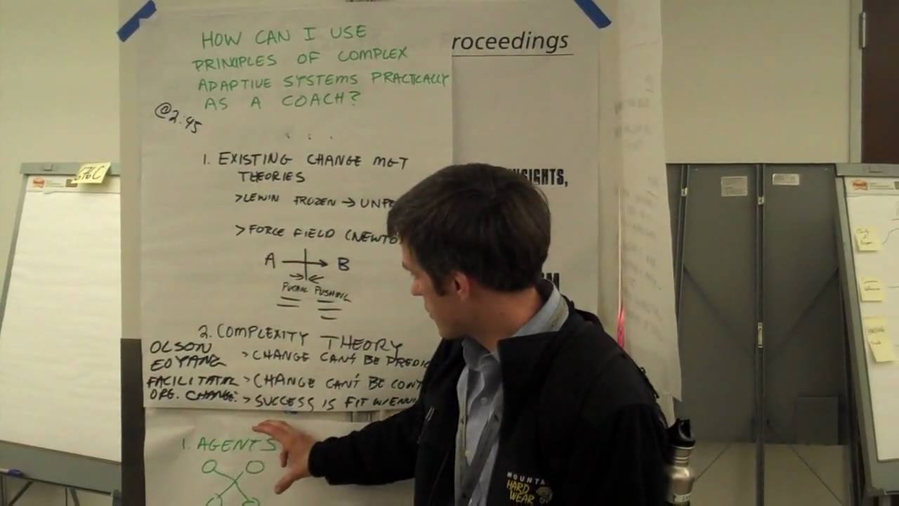 SF09 Using Complex Adaptive Systems as a Coach