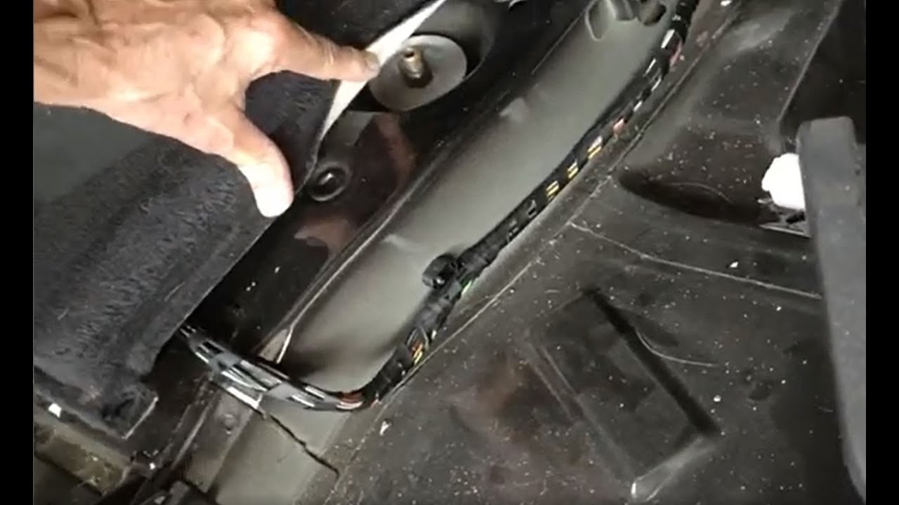 BMW E61 530xi Touring Rear Shock Replacement (with minimal disassembly of your trim).