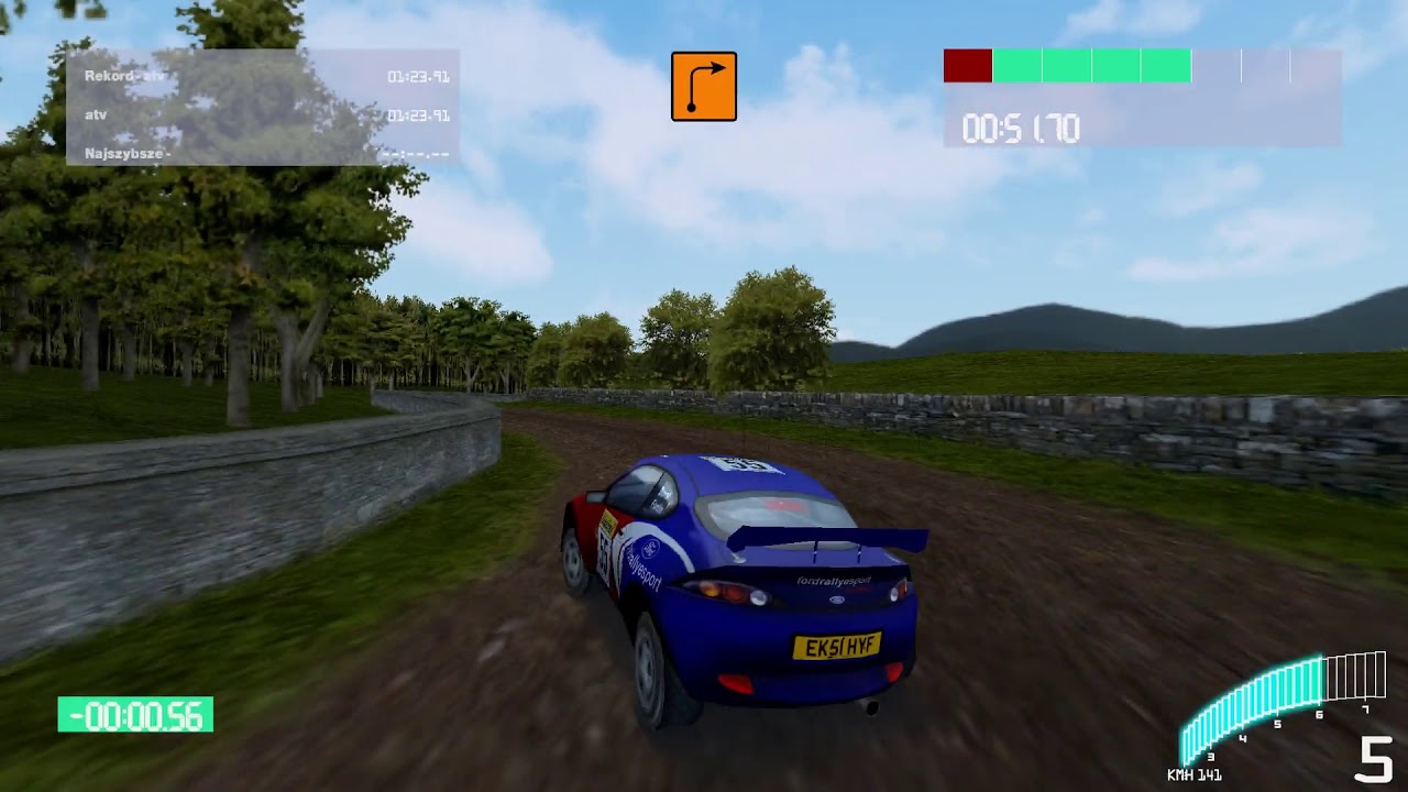 Colin McRae Rally 2 - UK SS 2 [01:22.43] [New PB]