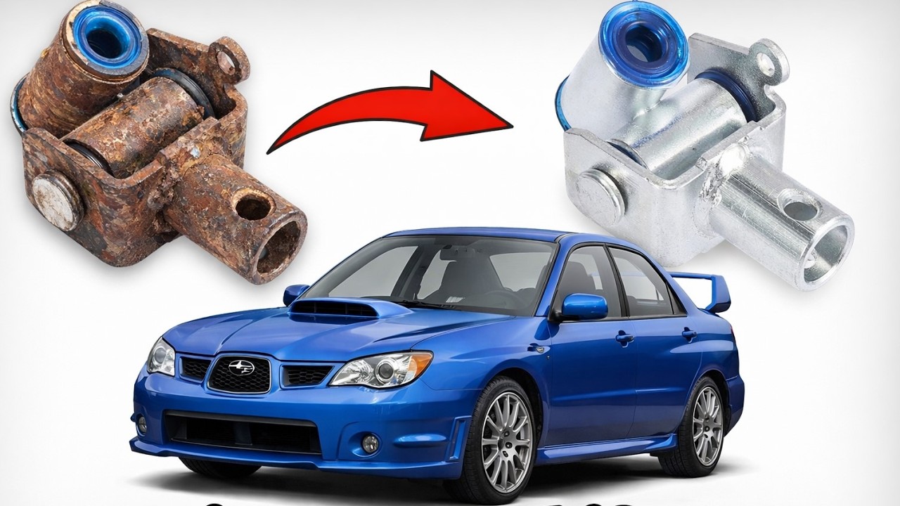 замена рычага переключения передач subaru | bugeye wrx