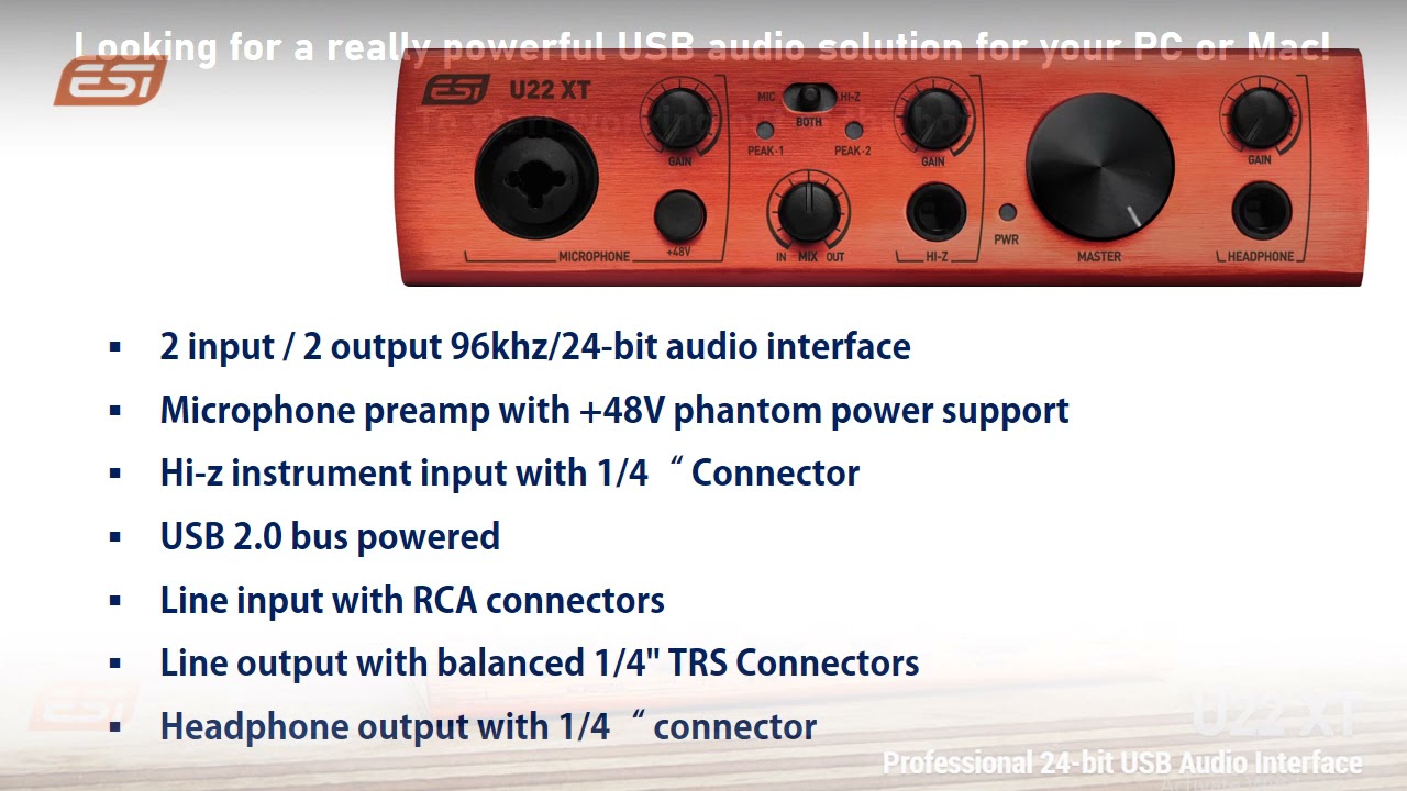 ESI U22XT