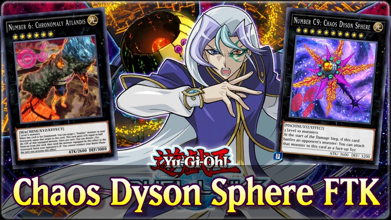 Adamancipator Atlandis Number C9: Chaos Dyson Sphere FTK [Yu-Gi-Oh! Duel Links]