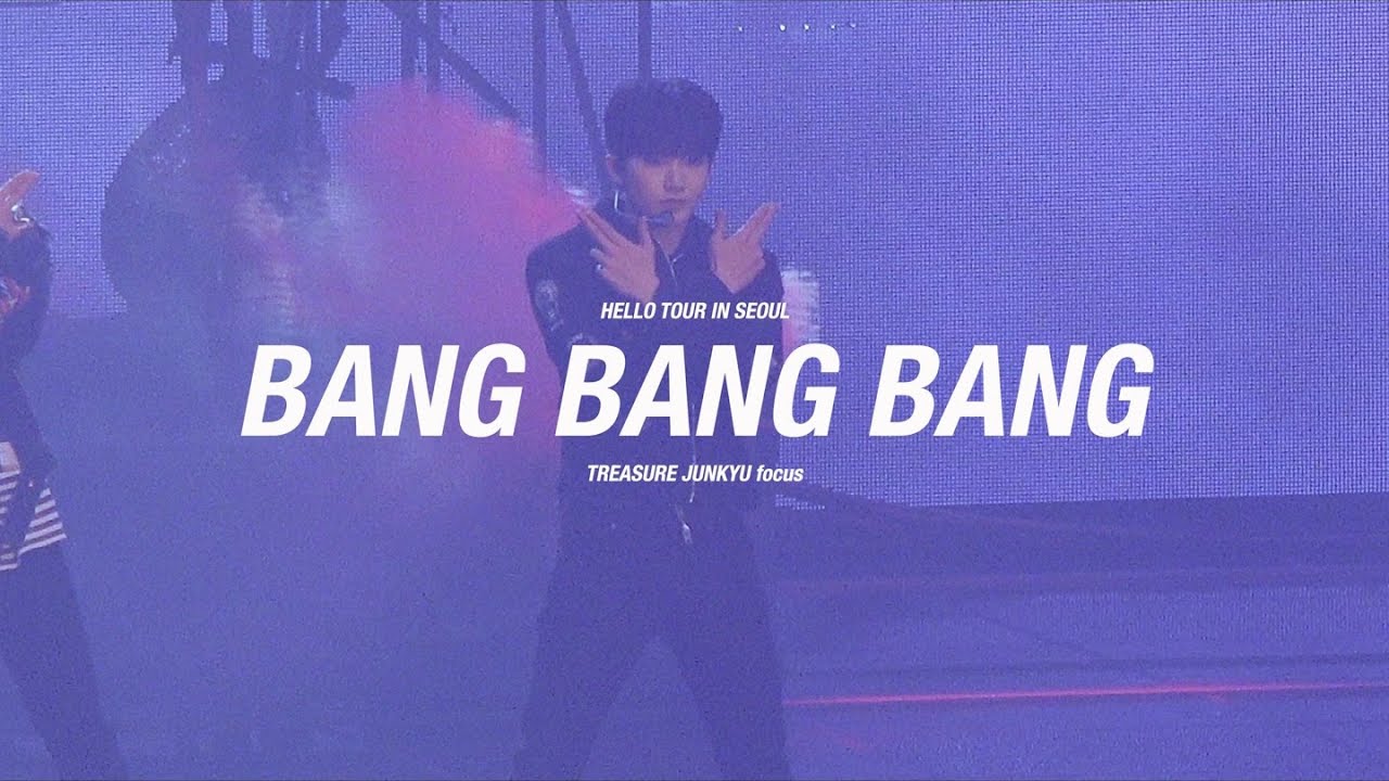[4k] 221112 TREASURE HELLO TOUR IN SEOUL | 뱅뱅뱅 (BANG BANG BANG) 트레저 준규 직캠