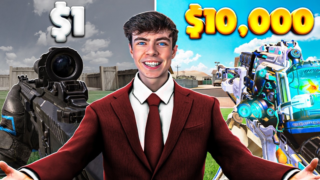 Выгрузка за 1 доллар против выгрузки за 10 000 долларов в COD Mobile