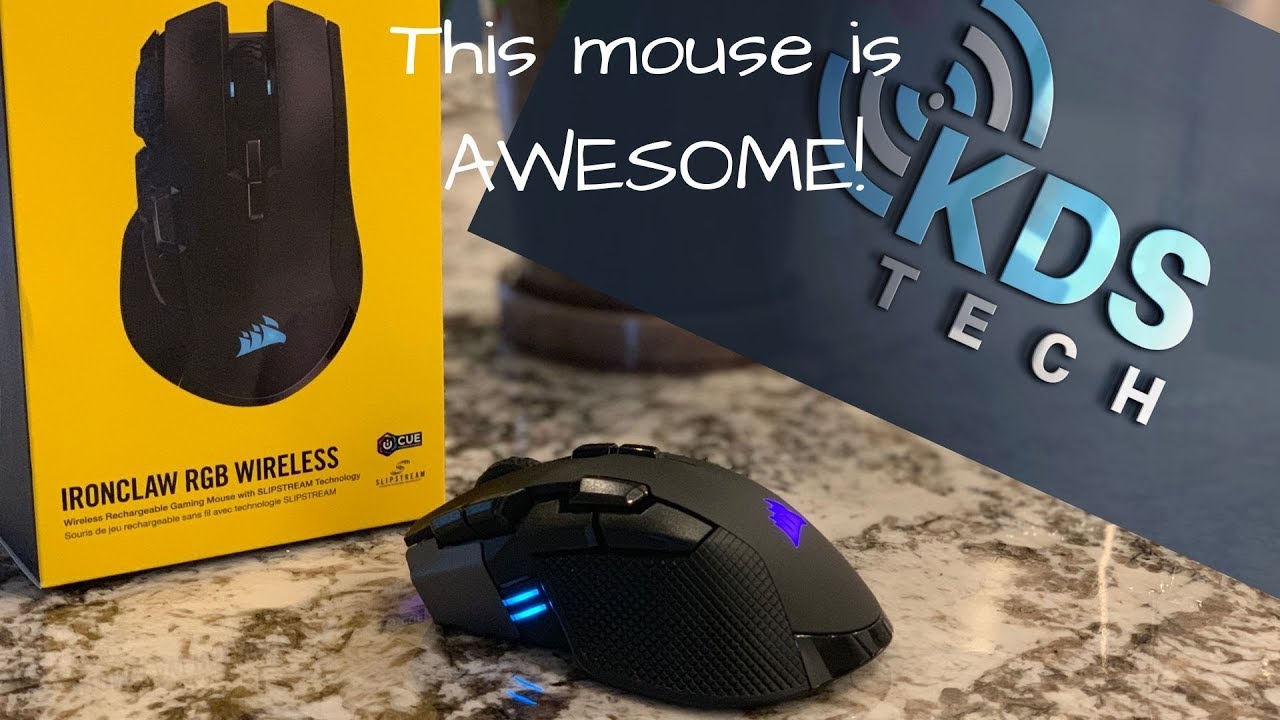 Corsair Ironclaw RGB Wireless Mouse Review - Great Mouse!