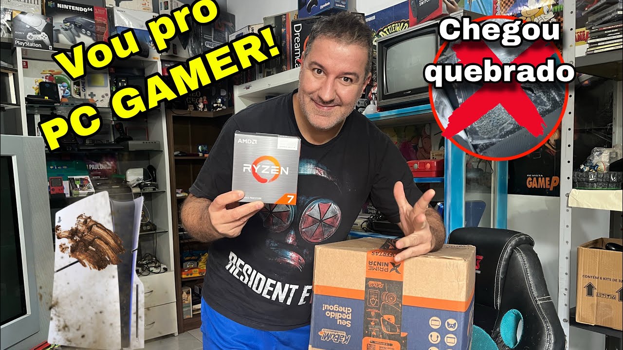 VOU MONTAR UM PC GAMER! MINHA HISTORIA NO PC 