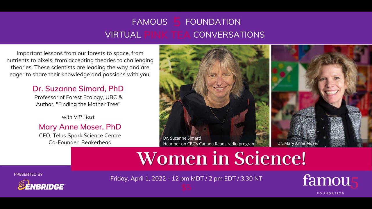 F5F VPT Apr 1 22, Dr Suzanne Simard & Mary Anne Moser