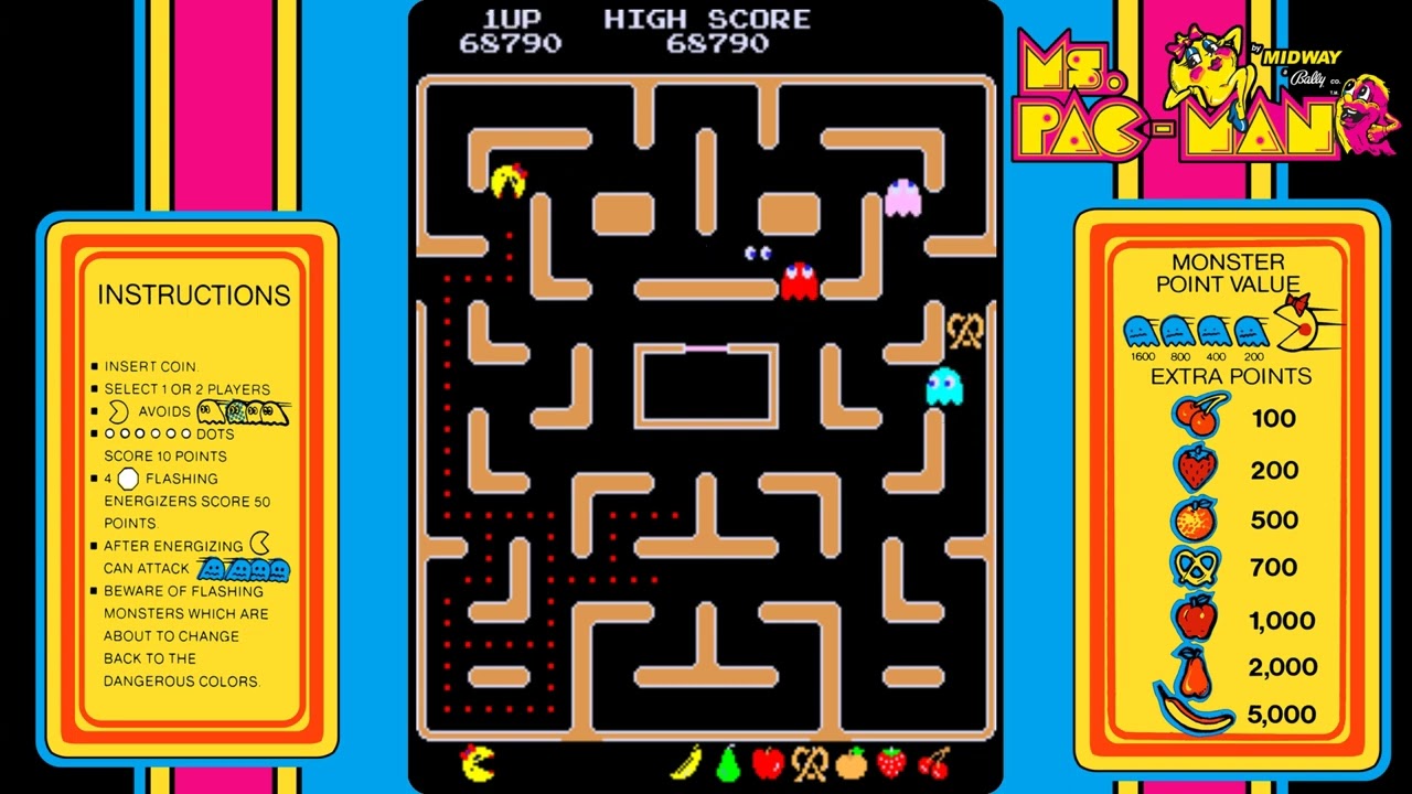 ms pacman fast