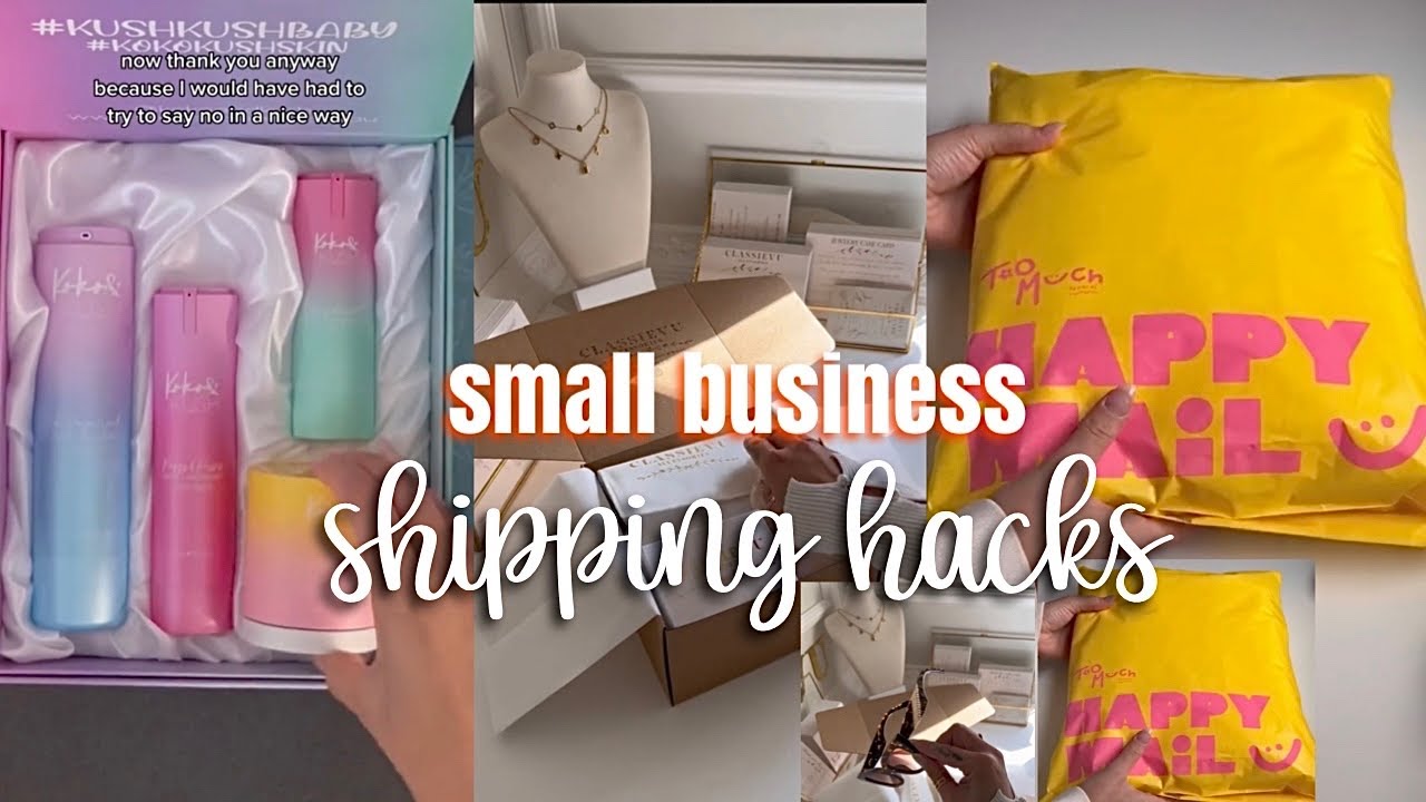 10 Small Business Shipping Hacks You Need to Know | Tips to Help Save money for your business