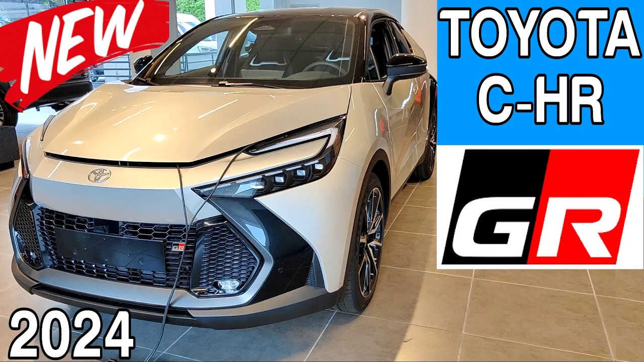 Nuova Toyota C-HR GR SPORT 2024 Suv Coupè Unica Nel Suo Genere Dentro e Fuori, Plug-in H e Hybrid