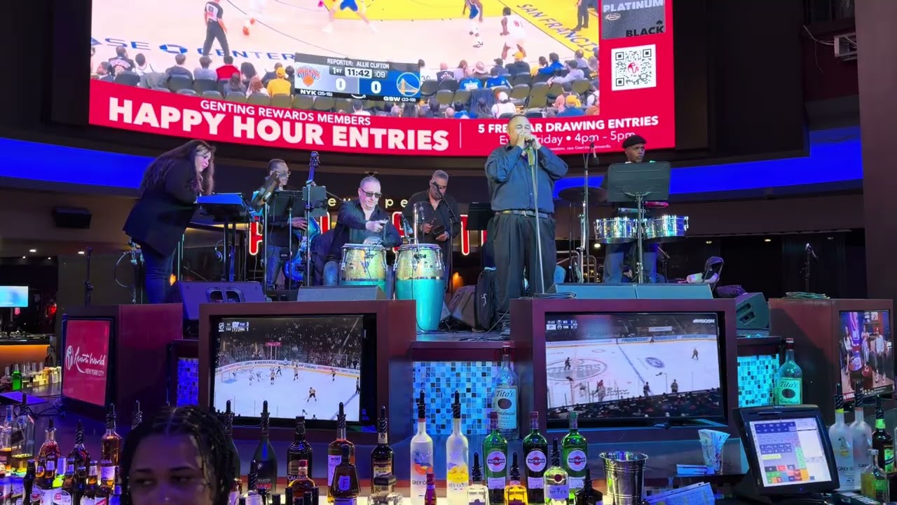 Thursday, January 15, 2026; Toby Rivera y Orchestra; Resorts World Casino; Video by Raul Marquez