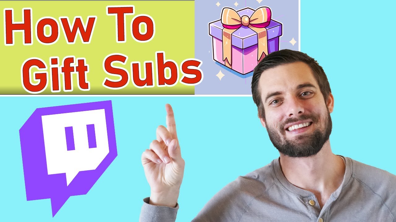 How To Gift Subs On Twitch (EASY Guide!)