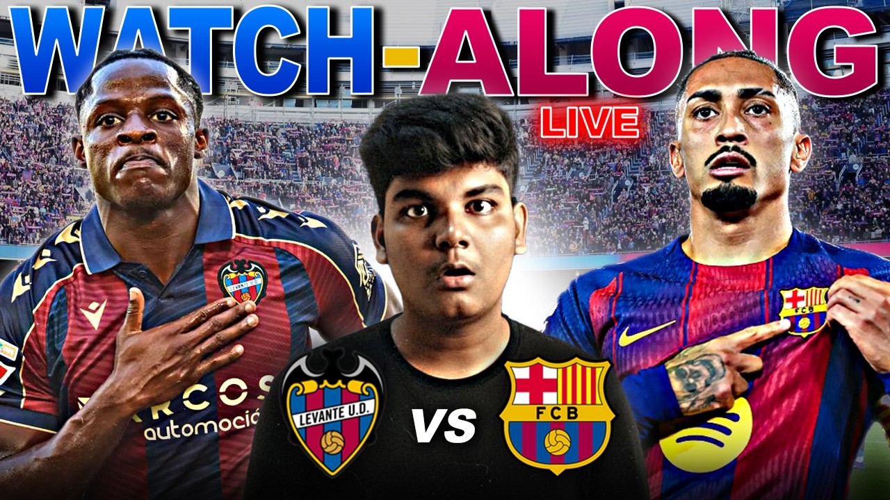 barcelona VS Levante live watch along in bangla