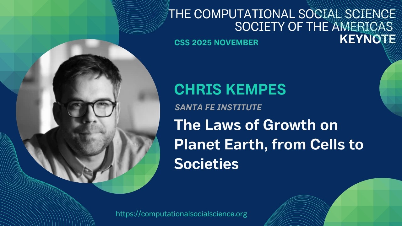 Dr. Chris Kempe - Raw and Live - CSS2025 Keynote