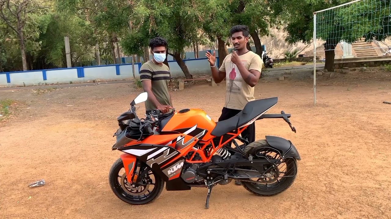 RC200//BS6 //Electronic Orange// தமிழில்//geodinvlogs #Rc200Oownershipreview 💚💚
