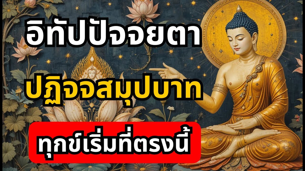 อิทัปปัจจยตา ปฏิจจสมุปบาท จุดเริ่มต้นของความทุกข์