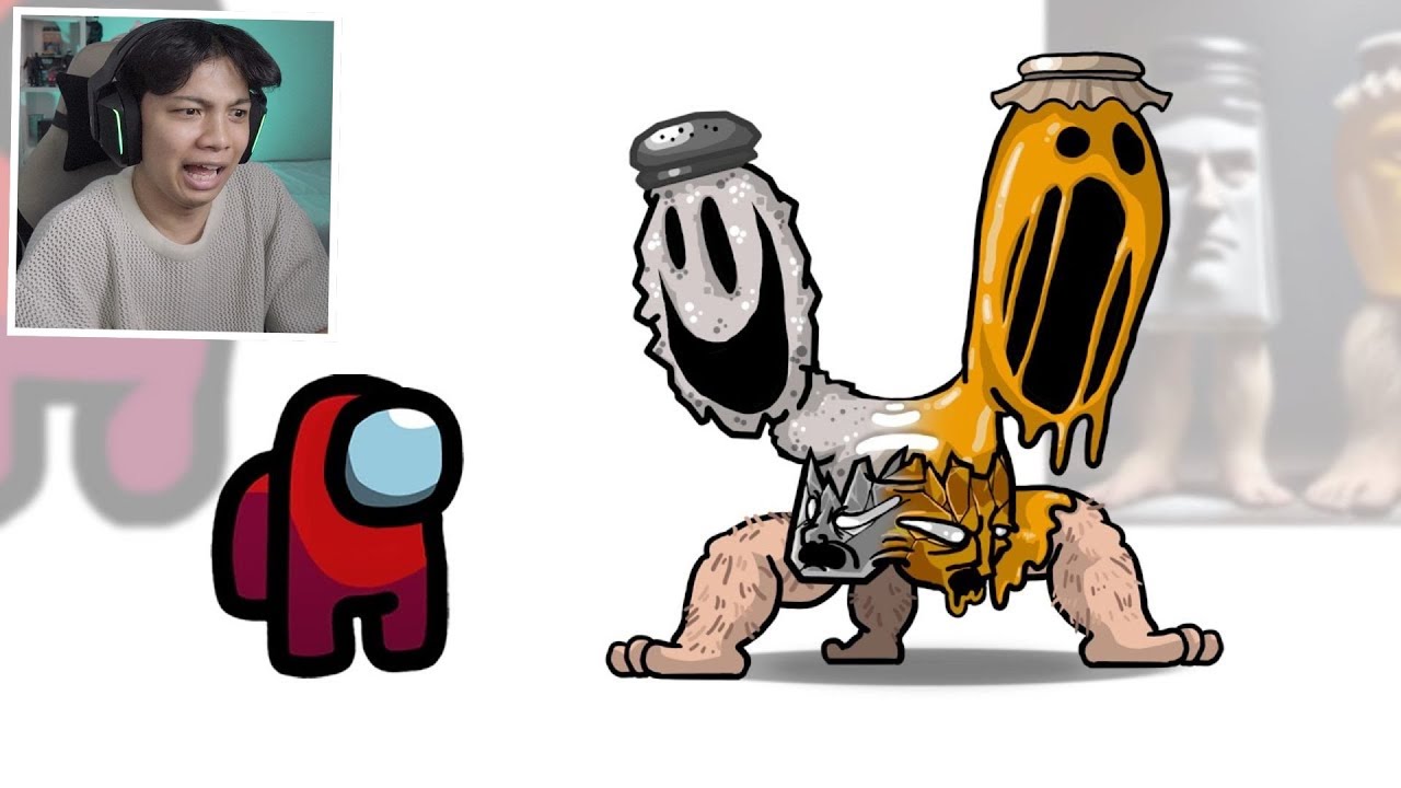 React MEME Mini Crewmate Kills Italian Brainrot : Creepypasta Editon Part 2