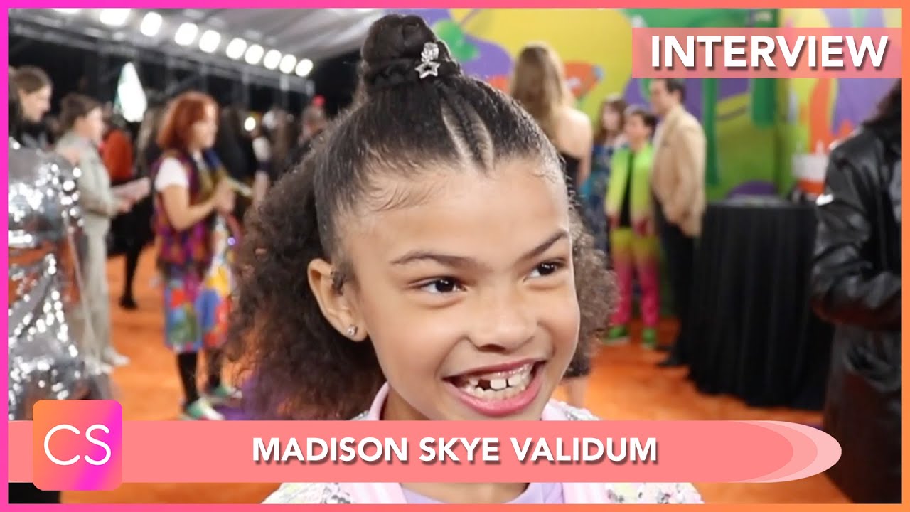 Madison Skye Validum Interview | 2023 Kids' Choice Awards