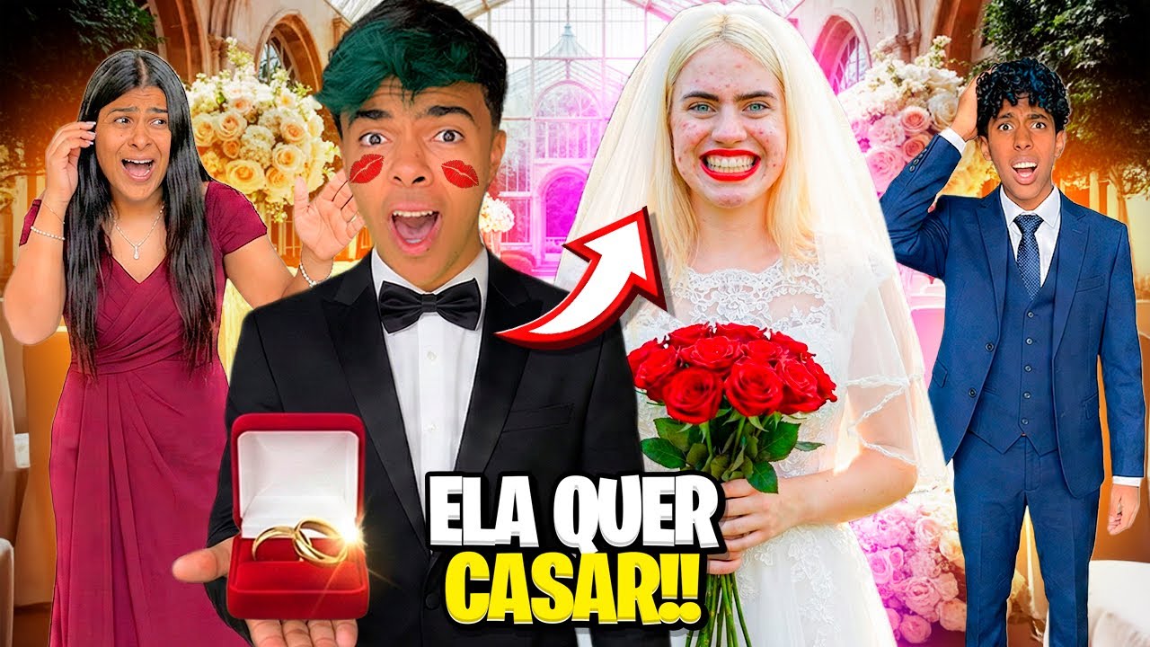 ELA QUER CASAR COM ESTEVÃO NO NATAL! *o clone do mal enganou ela