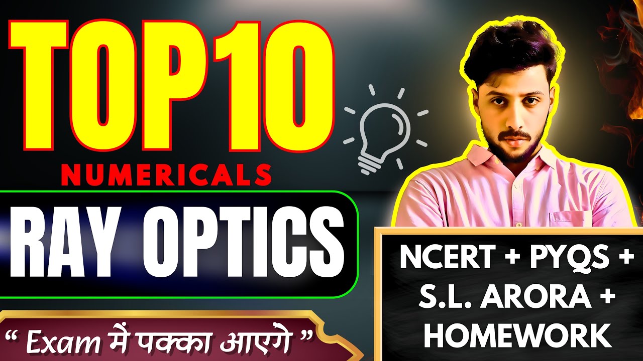 Ray Optics Most Important Questions🔥 | Class 11 Physics | Cbse